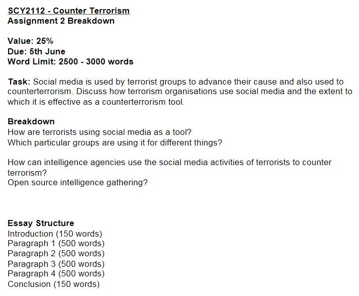 Counter Terrorism