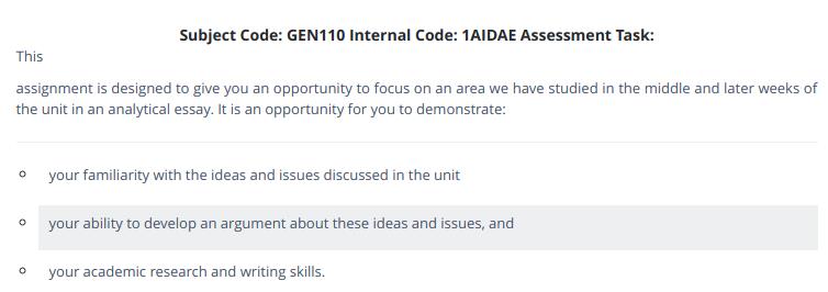 Gender Studies Assignment Help