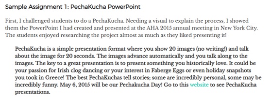 PowerPoint Presentation Assignment