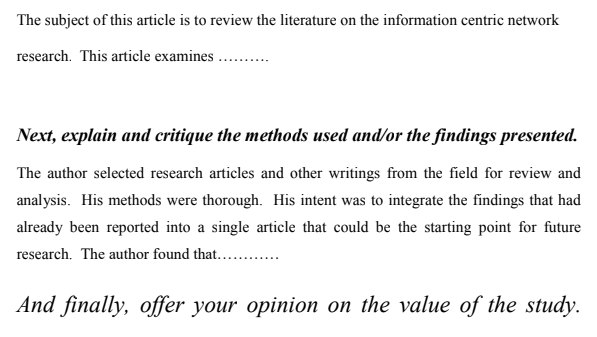 article journal review