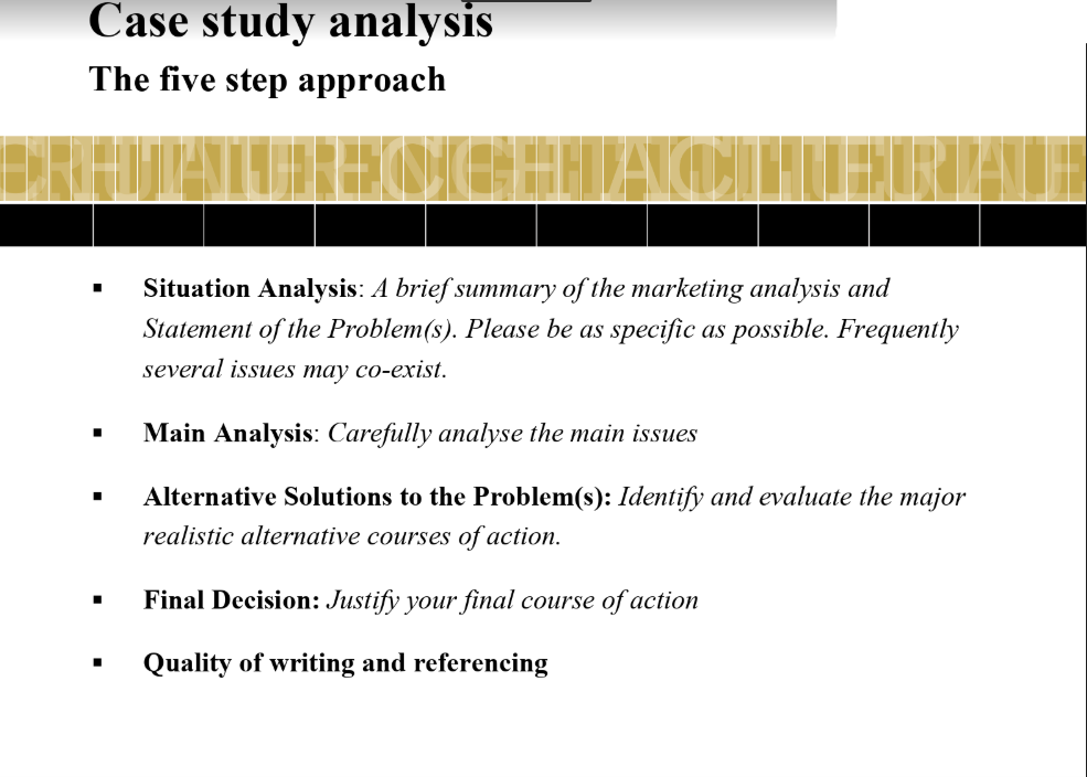 marketing case study analysis marketing case study analysis