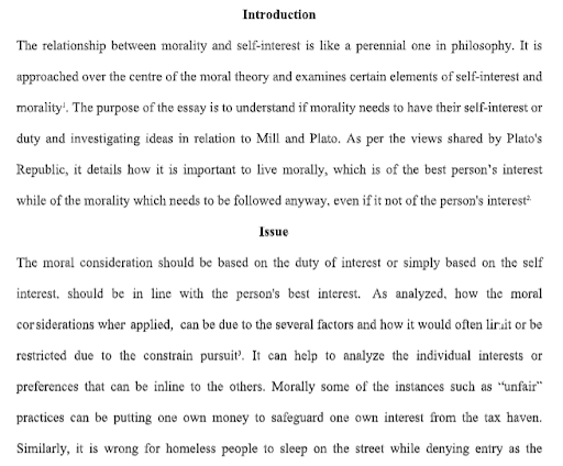 philosophy assignments
