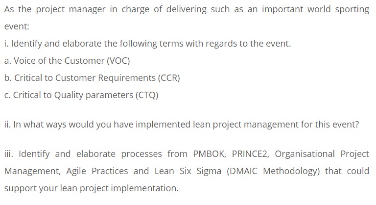 Six Sigma