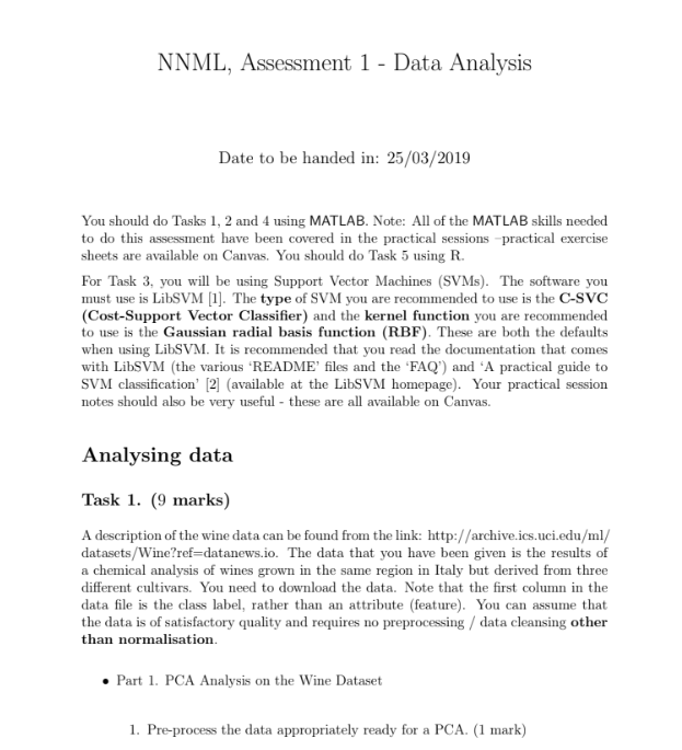 MATLAB Question sample solved by our experts