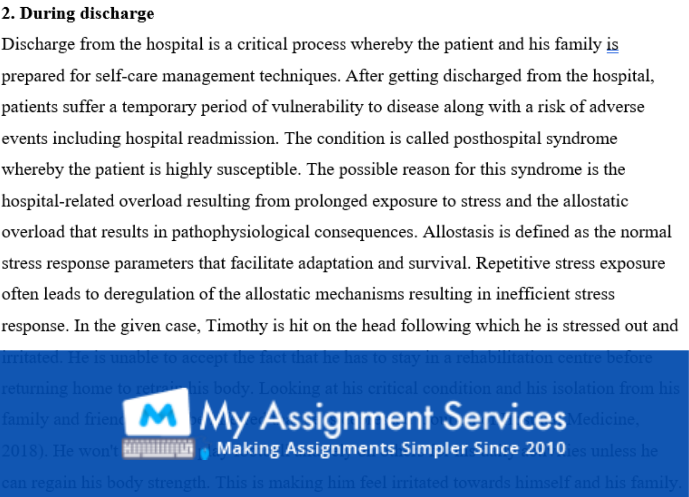 Neurological and Neurosurgical Assignment Answers