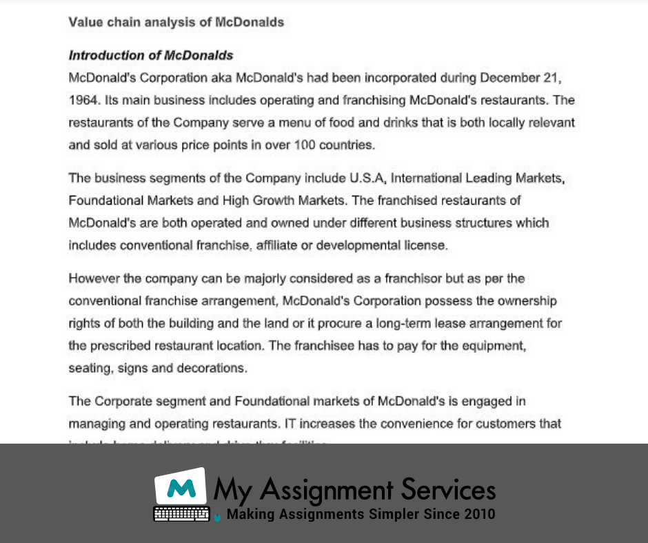 Production and Operations Management Assignment Sample