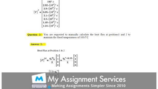 Element Analysis Assignment