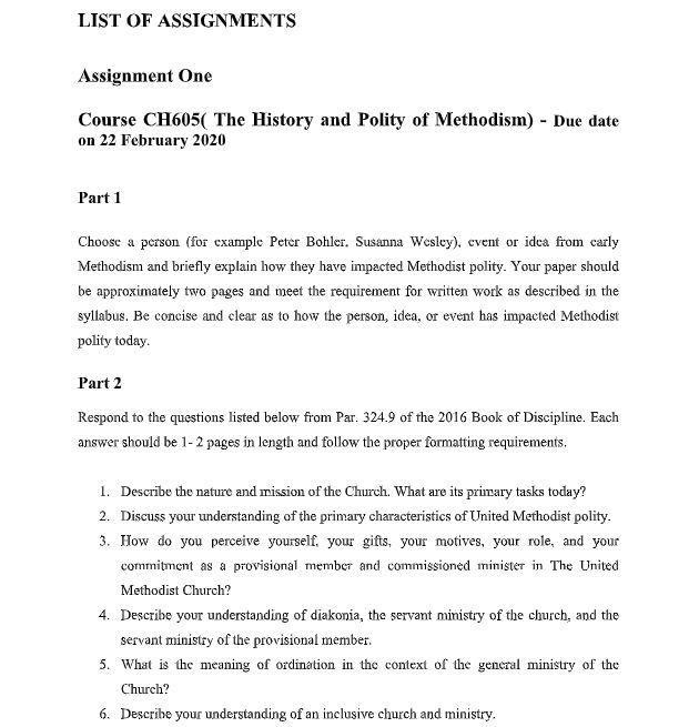 Theology Assignment Help