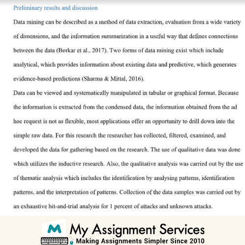 data mining assessment sample 2