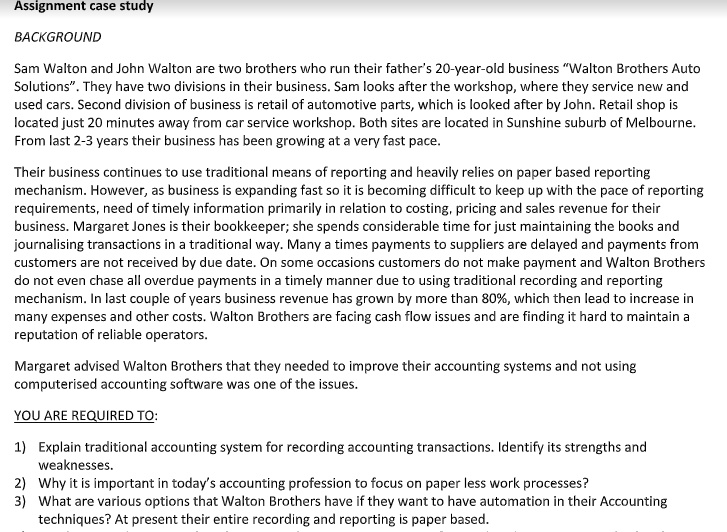 Case Study Examples