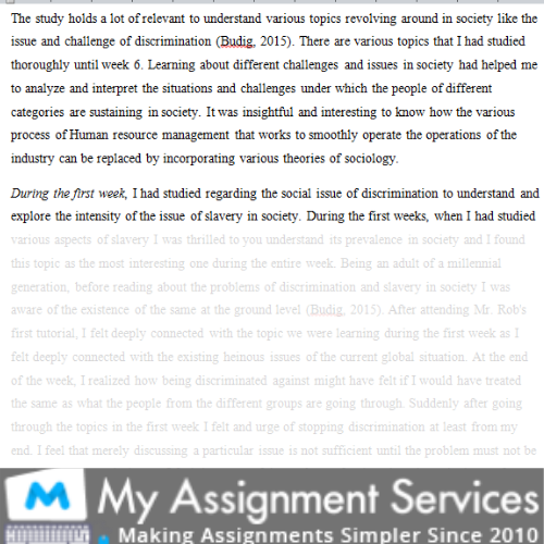 Reflection Journal Writing Examples