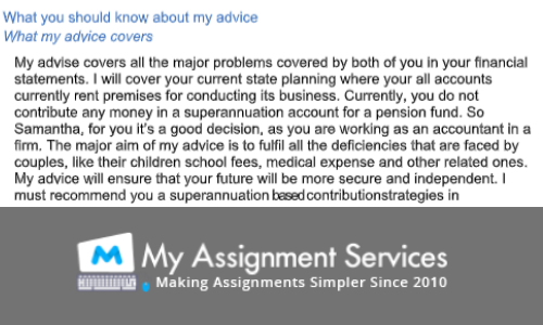 Financial Accounting Homework Sample