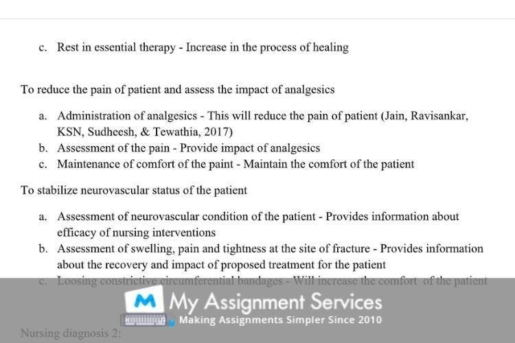 Adult Health and Health Alterations Assignment Services