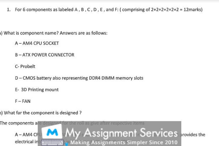 Computer Architecture Assignment Sample 3
