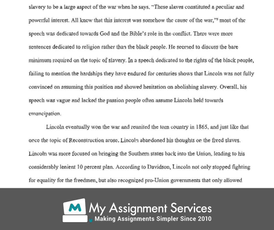 college assignment solution sample 3
