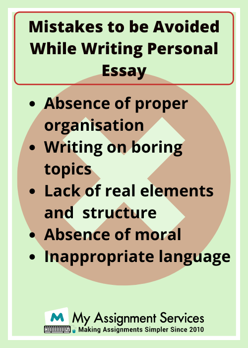 Personal Essay USA