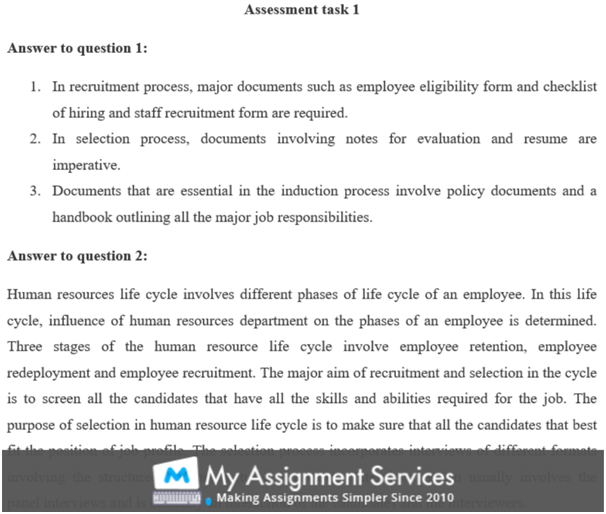 Business assignment sample 2