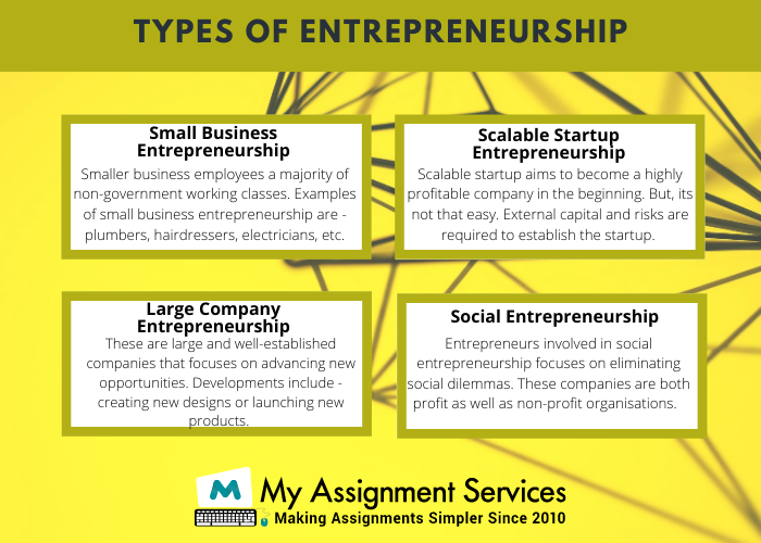 Types of Entrepreneurship