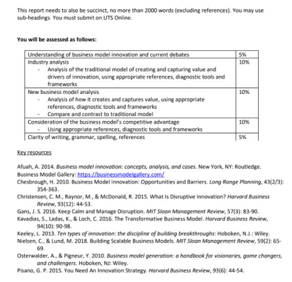 entrepreneurship assignment sample 2