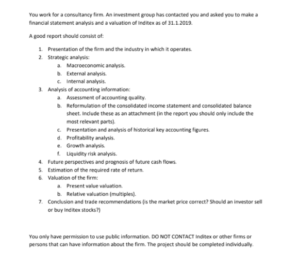 Online Financial Statement Analysis Assignment Sample
