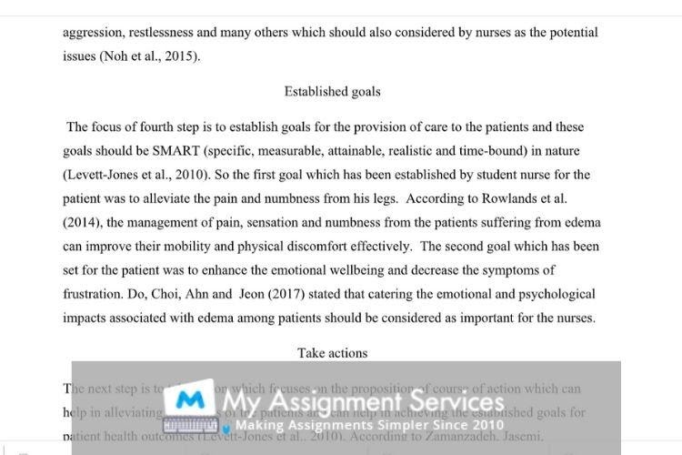 reflection essay assessment sample 2