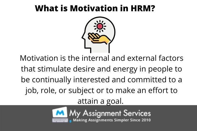 Motivation Assignment Sample