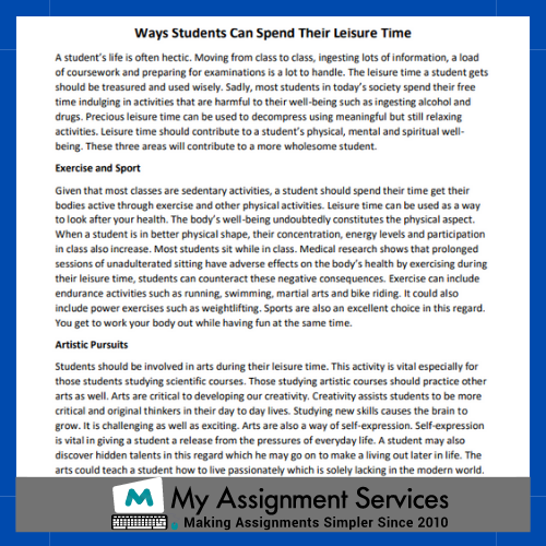 online explanatory essay examples