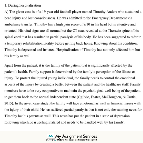 radiotherapy assignment sample