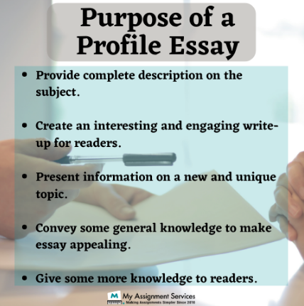profile essay
