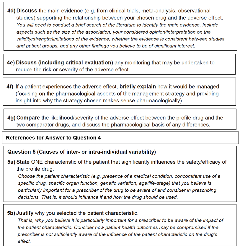 pharmacology homework assessment sample 3