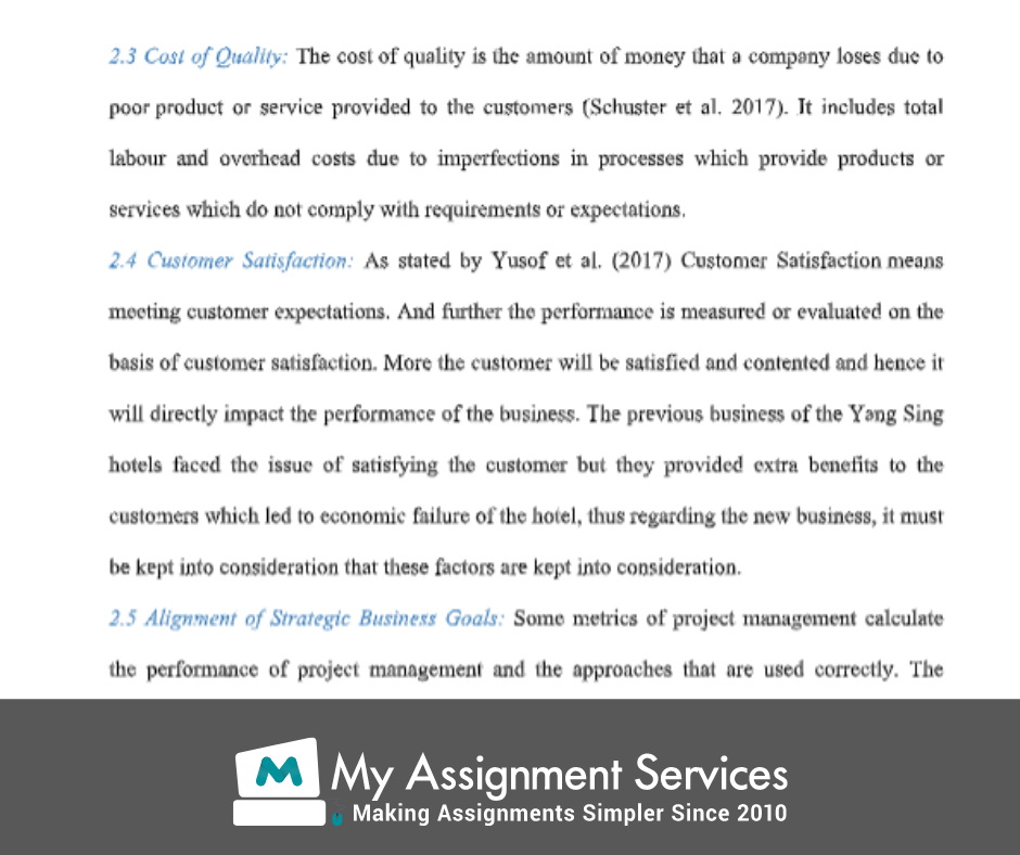 project management homework assessment solution sample 3