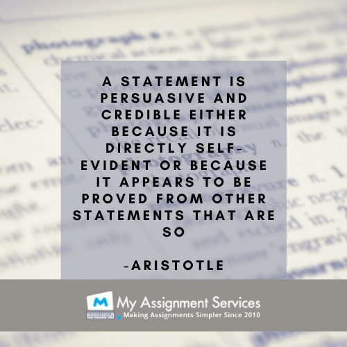 statement persuasive