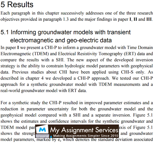 geophysics assignment writer