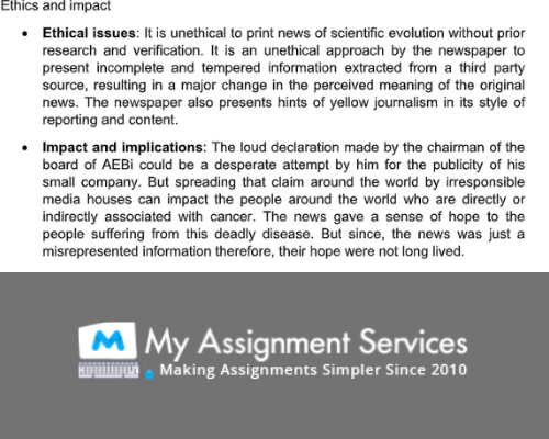 Communication & Media Studies Homework Answer