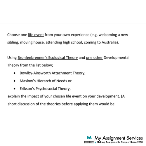 Human Development assignment help Canada