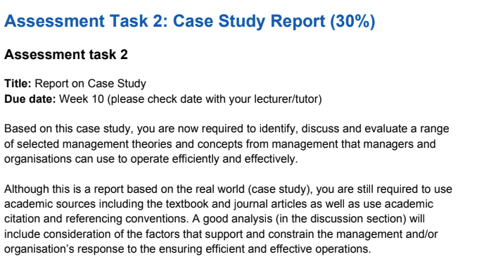 Business & Management Studies