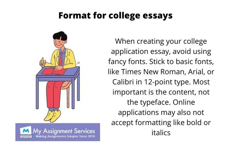sample college essays