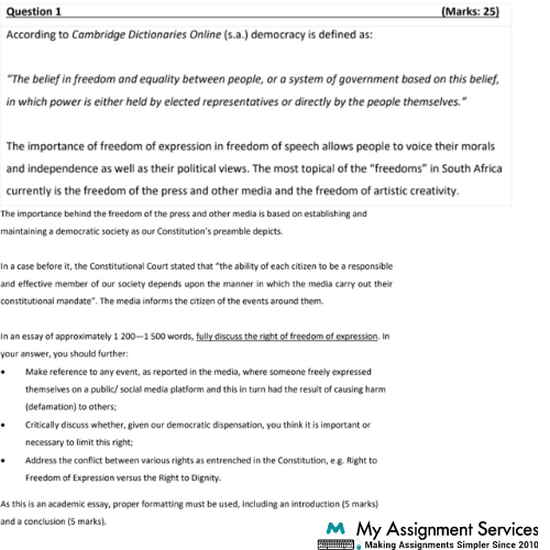media and entertainment law assignment