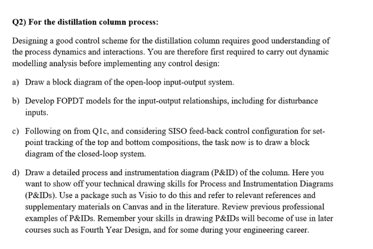 Instrumentation and control engineering assignment