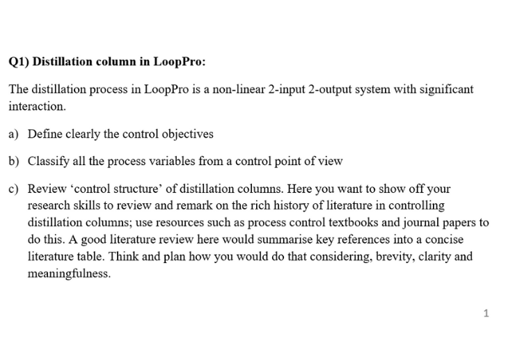 Instrumentation and control engineering assignment sample