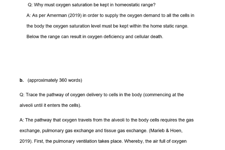 oxygen saturation