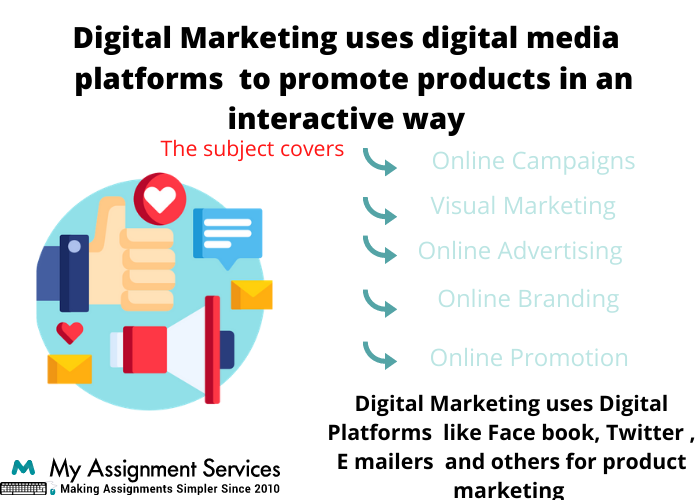 digital marketing homework help