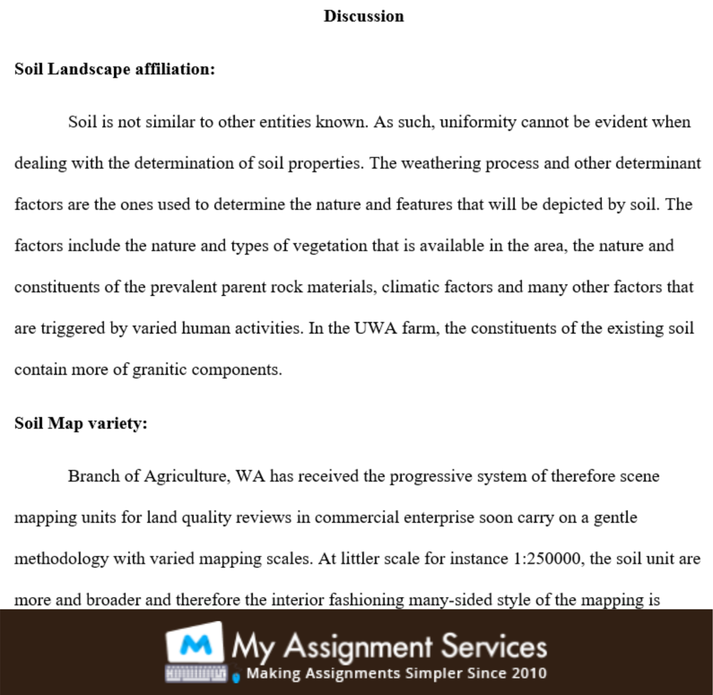 solid GeoScience Assignment Sample