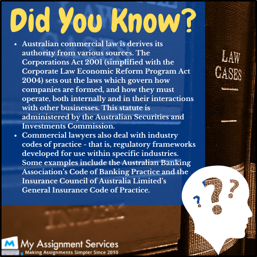 Australian commercial law