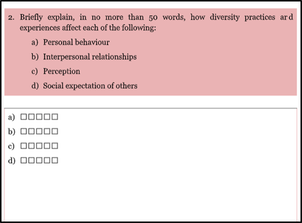 CHCEDS001 questions 2