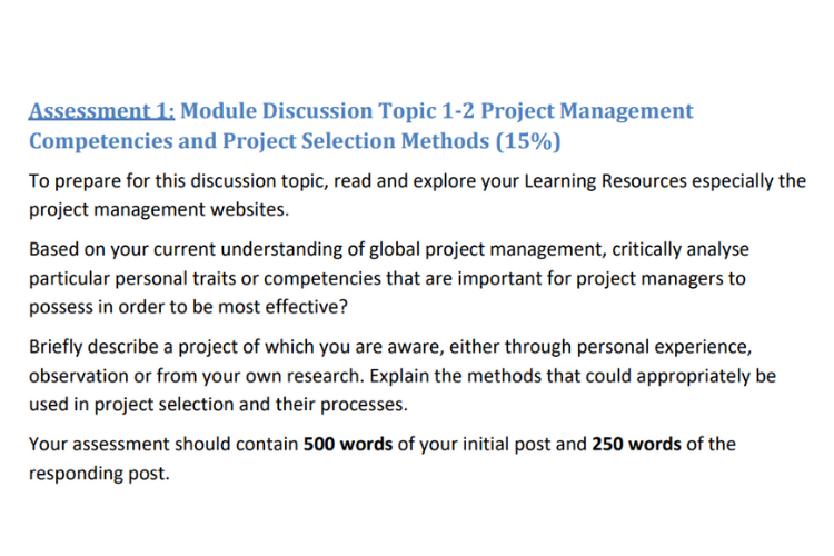 assignment