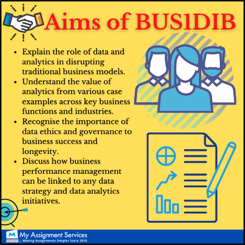 Aims of BUS1DIB