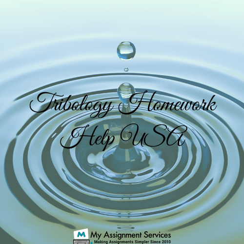 Tribology Homework Help USA