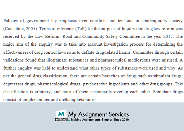 Policy analysis assignment