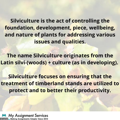 Online Dendrology Homework Help